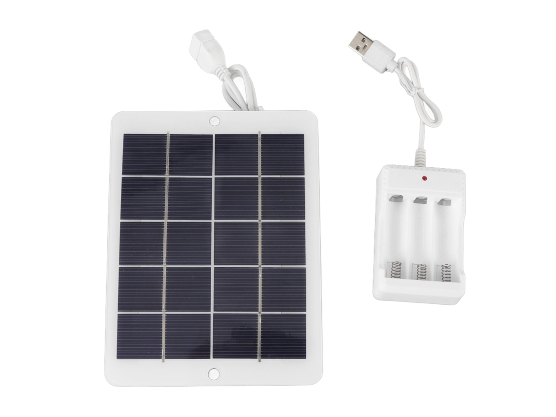 Primerox painel Solar Portátil 3w 5v Carregador de Bateria Alta Eficiência para Uso Outdoor Diy