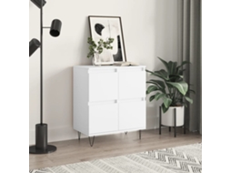 Vidaxl Aparador 60x35x70 Cm Derivados De Madeira Branco