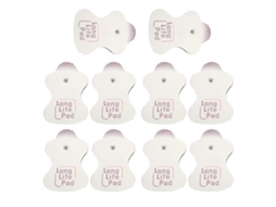 Conjunto De 10 Eletrodos Reposição Para Massageadores Omron, Almofada Longa Duração Unidades).