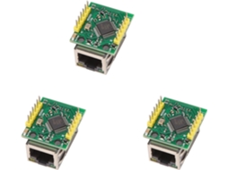 Módulo de Rede Ethernet W5500 com Interface Spi e Protocolo Ethernet/ip SFUSHOS (3x)