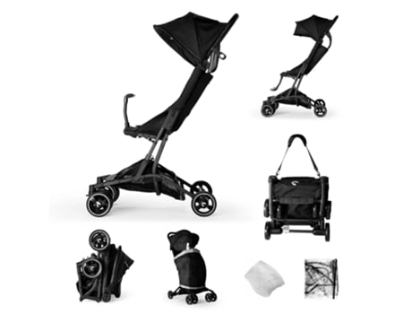Carrinho De Passeio Snöpetrel Black Kidnort