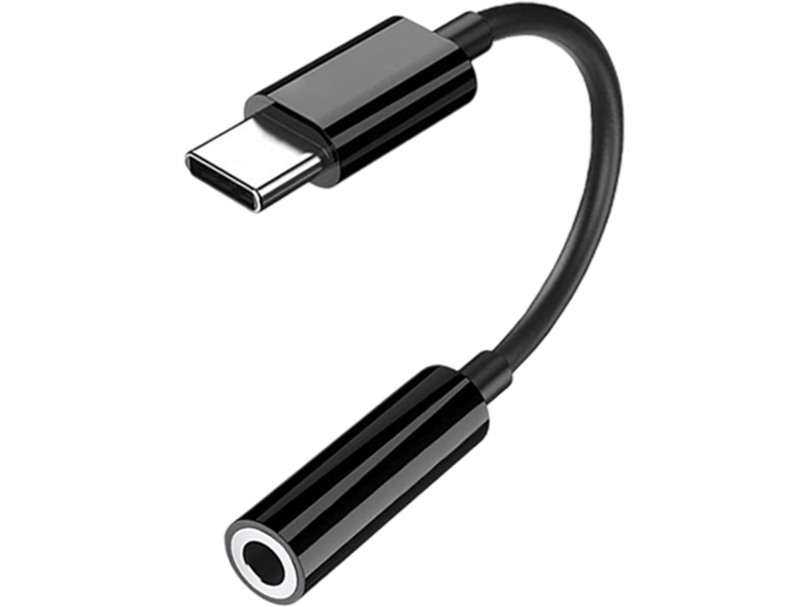 Cabo Tipo C Adaptador Conector De Áudio