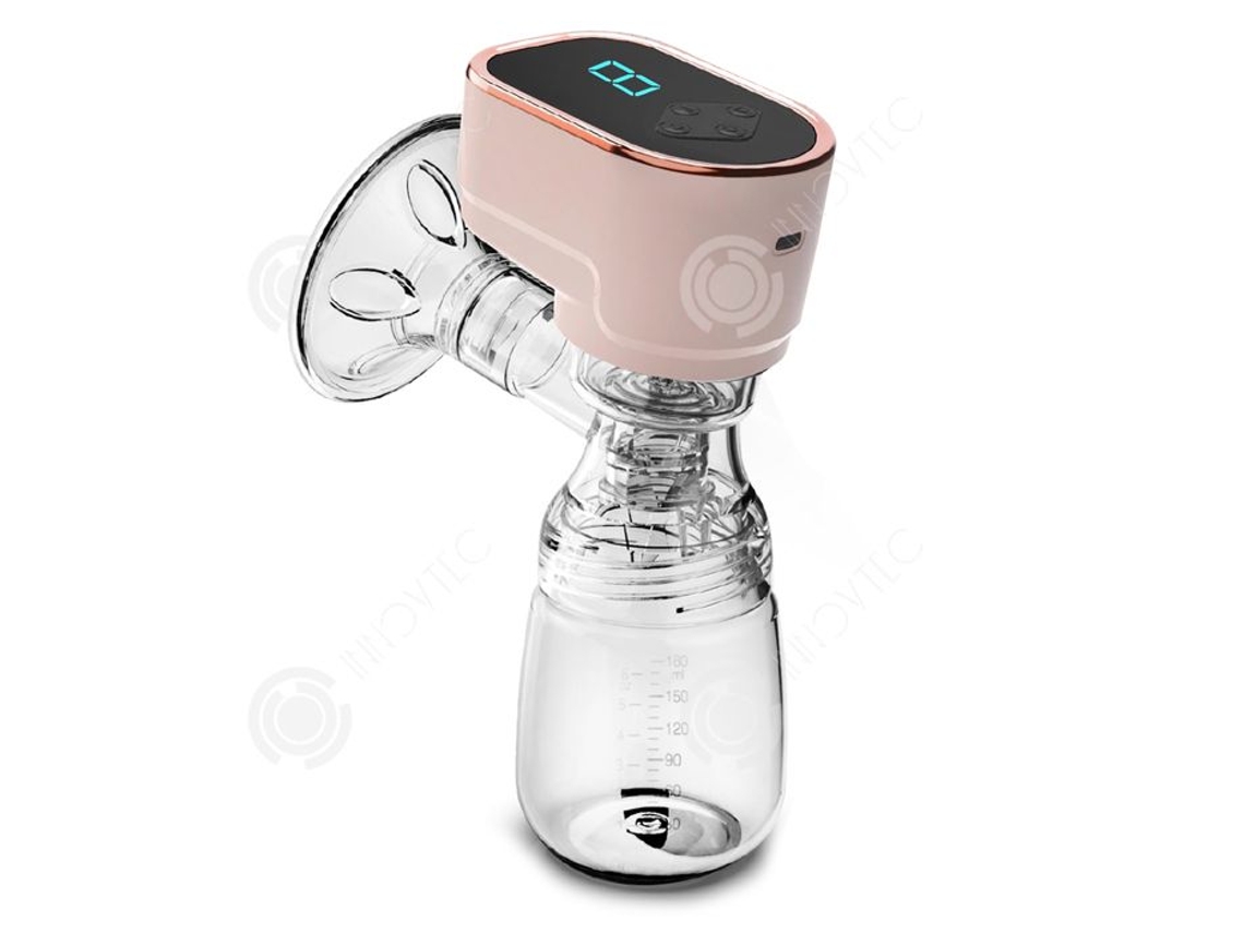 Inn Extrator De Leite 180 Ml Diâmetro 2,8 Cm Ângulo Amplo 106 Graus Sem Portátil Silicone Macio Ajuste Multi-níveis Massagem E Extrator De Leite