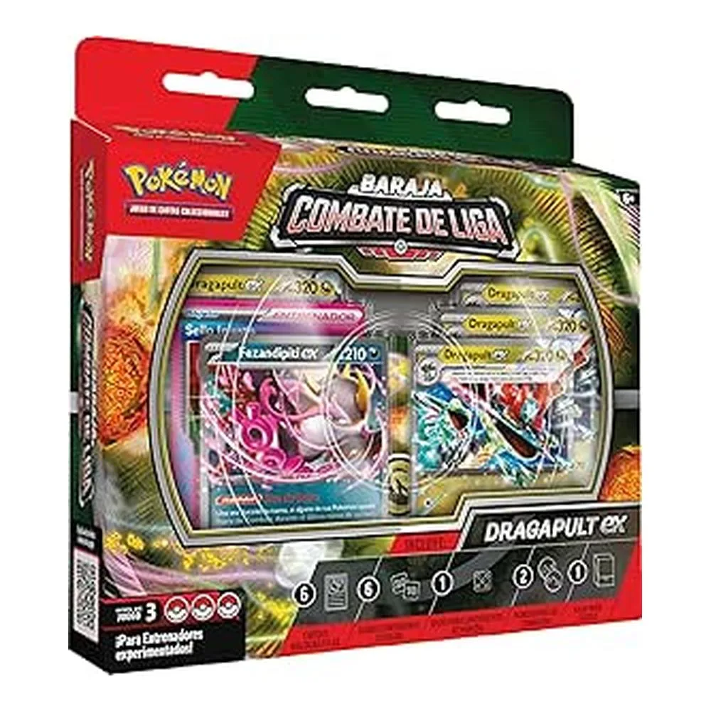 Pokémon Tcg Baraja Combate De Liga Dragapult Ex Español Pc10396 Last Levelp25