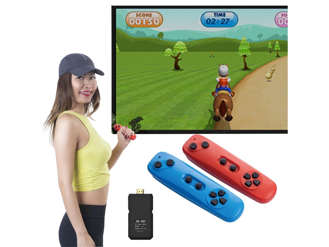 Console Retro LAXISCREED 4k Hd com Detecção de Movimento