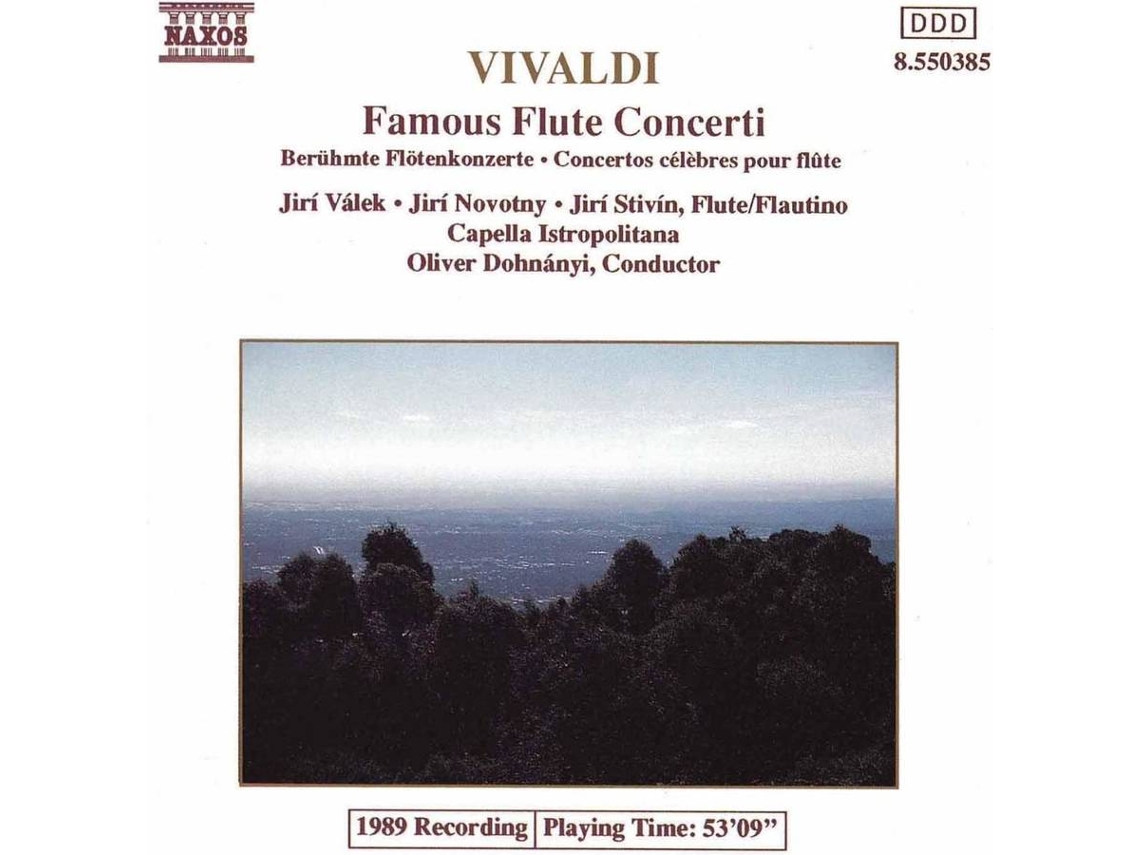 CD Famous Flute Concerti