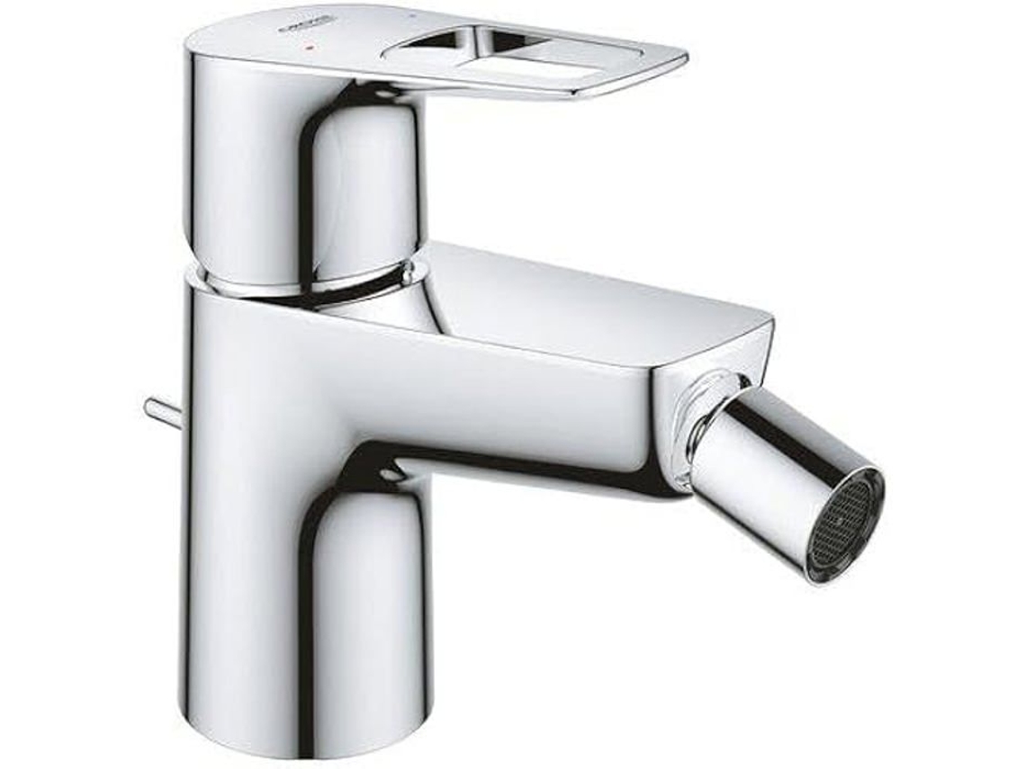Torneiras Para Duche Grohe Bidé Miscelatore 23352001 Loop20 Metal Furo Único Bica Fixa Acabamento Cromado
