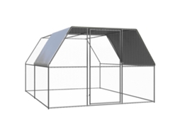 Vidaxl Galinheiro De Exterior 3x4x2 M Aço Galvanizado