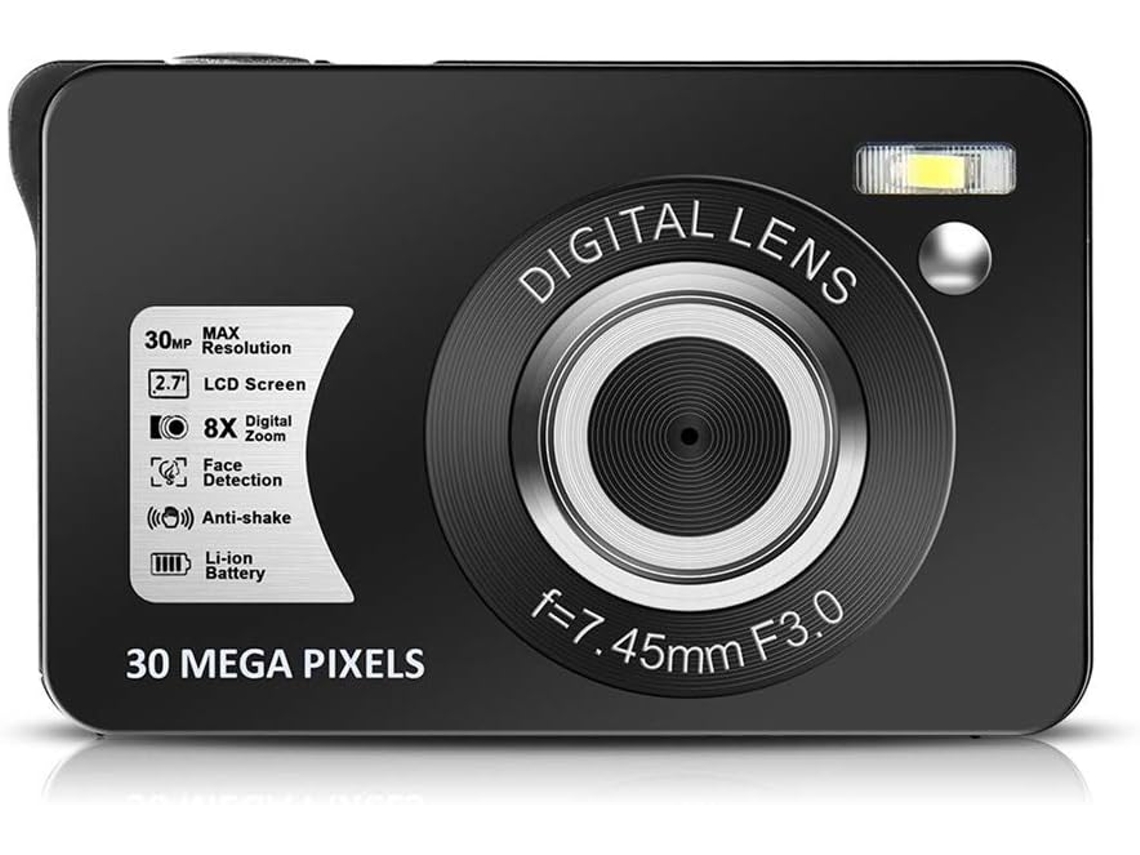 Câmara Compacta Com Zoom 8x