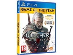 Jogo PS4 The Witcher 3: Wild Hunt (GOTY Edition) — RPG | Idade Mínima Recomendada: 18