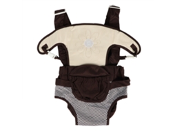 Mali porta bebê Multifuncional Ergonômico Respirável para Bebês e Crianças (khaki)