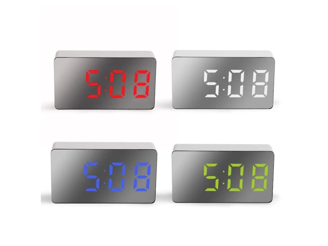 Despertador Digital Led Com Calendário E Função Soneca