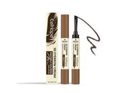Creme de Sobrancelha Marrom Escuro Duas Pontas