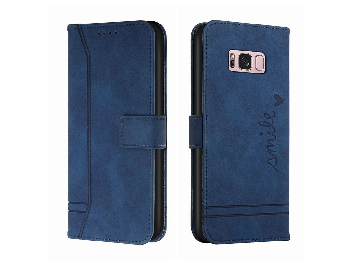Capa Para Samsung Galaxy S8 Plus Com Fecho Magnético E Compartimentos Para Cartões, Durável, Com Alça De Mão, Compatível Com Samsung Galaxy S8 Plus