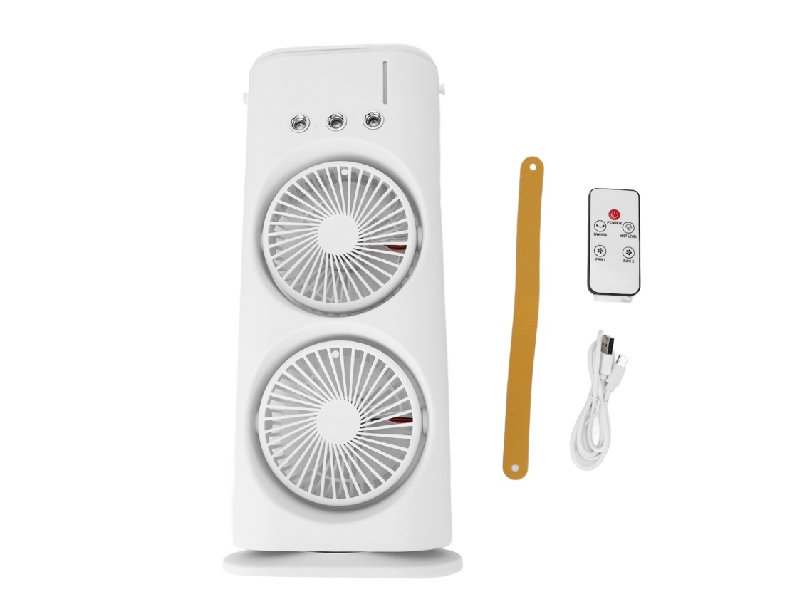 Ventilador Misting Portátil Usb Recarregável Bateria 1200mah