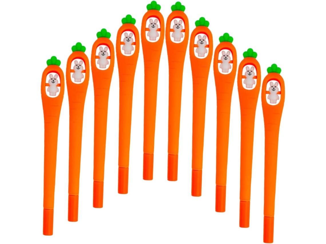 Canetas Em Gel Ciieeo, Fofas, Fáceis De Guardar, Pacote Com 10