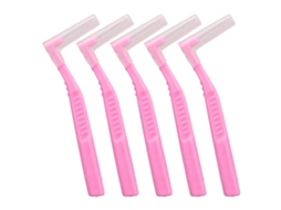 5pcs Escovas Interdentaiss em Forma de L S/MARCA