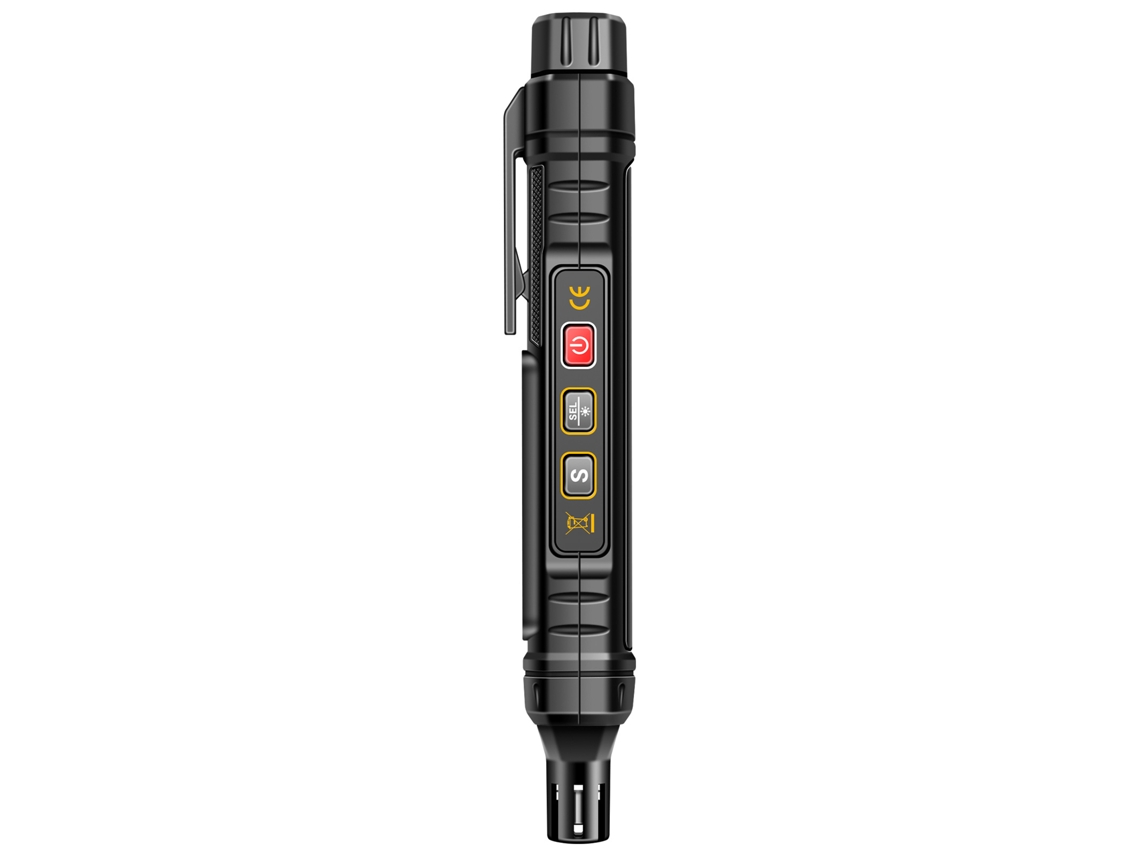 Detector de vazamento de gás combustível Aneng Gn805, com alarme sonoro e visual, LCD, sensibilidade ajustável, portátil | S/MARCA