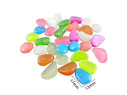Pedras ZYBLSSBB Brilhantes, 200 pcs, para Aquário, Jardim, Decoração