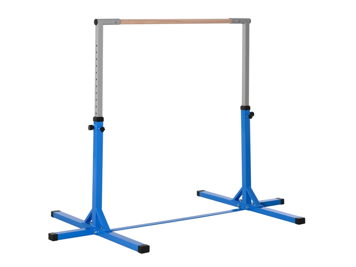 Barra Horizontal Ginástica 13 Degraus, Madeira/aço, Carga 75kg, 3+ Anos, Azul, Indoor/outdoor Ge