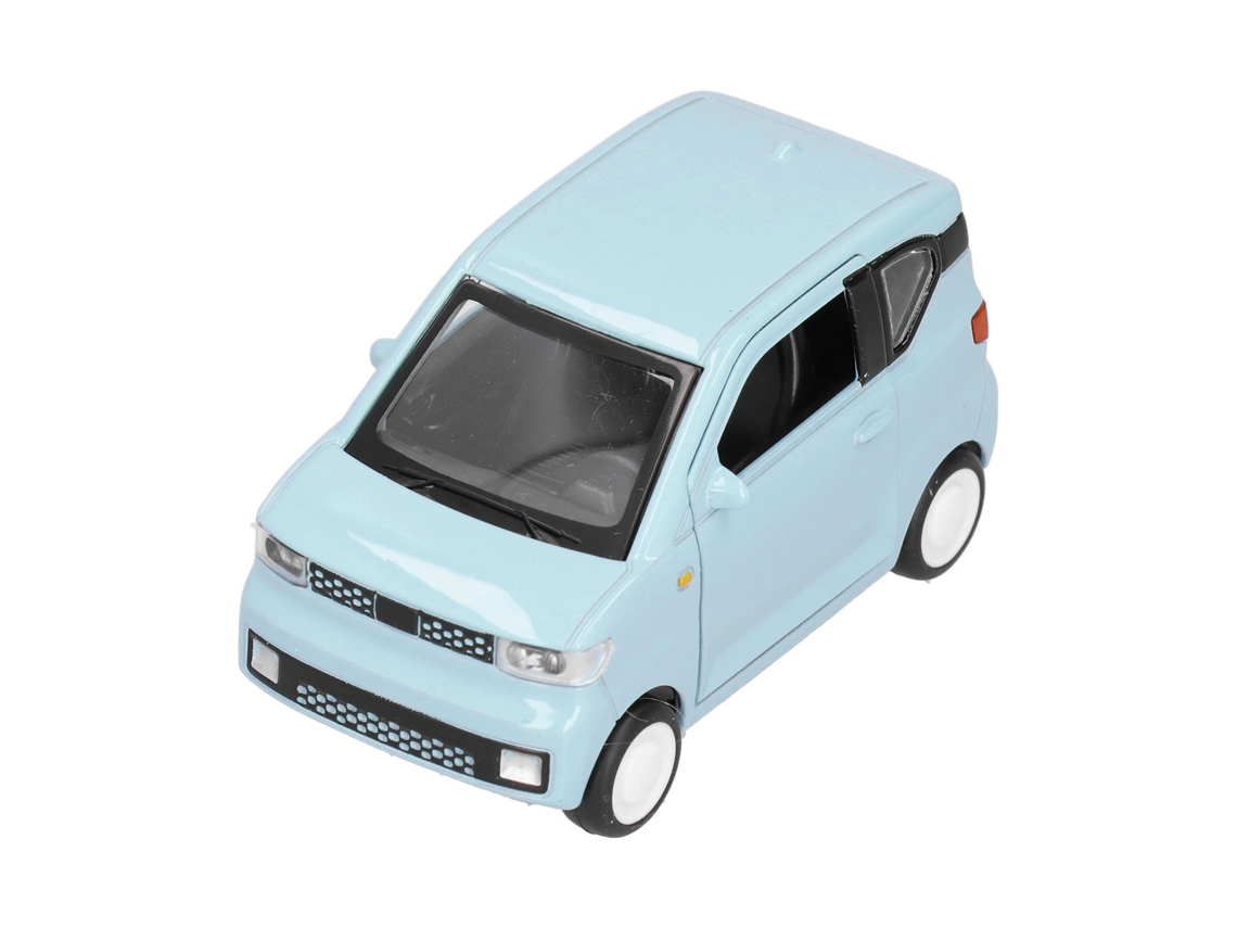 Modelo De Carro De Liga 1:32 Com Luz E Som Simulação Macaron Para Crianças 6 Anos+ Azul