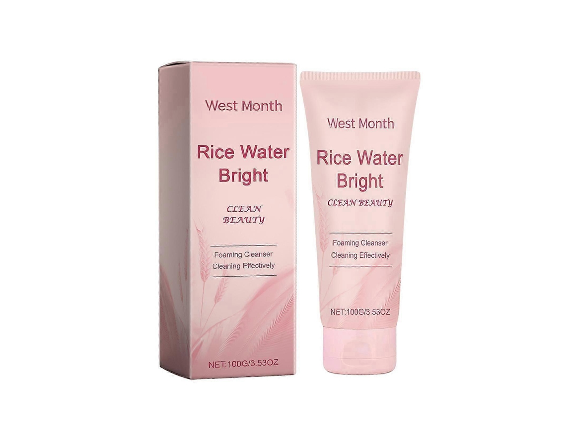 Sabonete Facial De Arroz, Hidratante E De Limpeza, Que Limpa, Refresca E Não É Oleoso, Iluminando A Tez.
