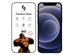 Сonete O Vidro 3D Ultra Forte Corning Gorilla para Apple Iphone 12/12 Pro Preto CONNECT