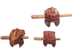 Sapo Esculpido em Madeira, Artesanato Turístico Feito À Mão em Bambu e Madeira, Ornamentos. SFUSHOS