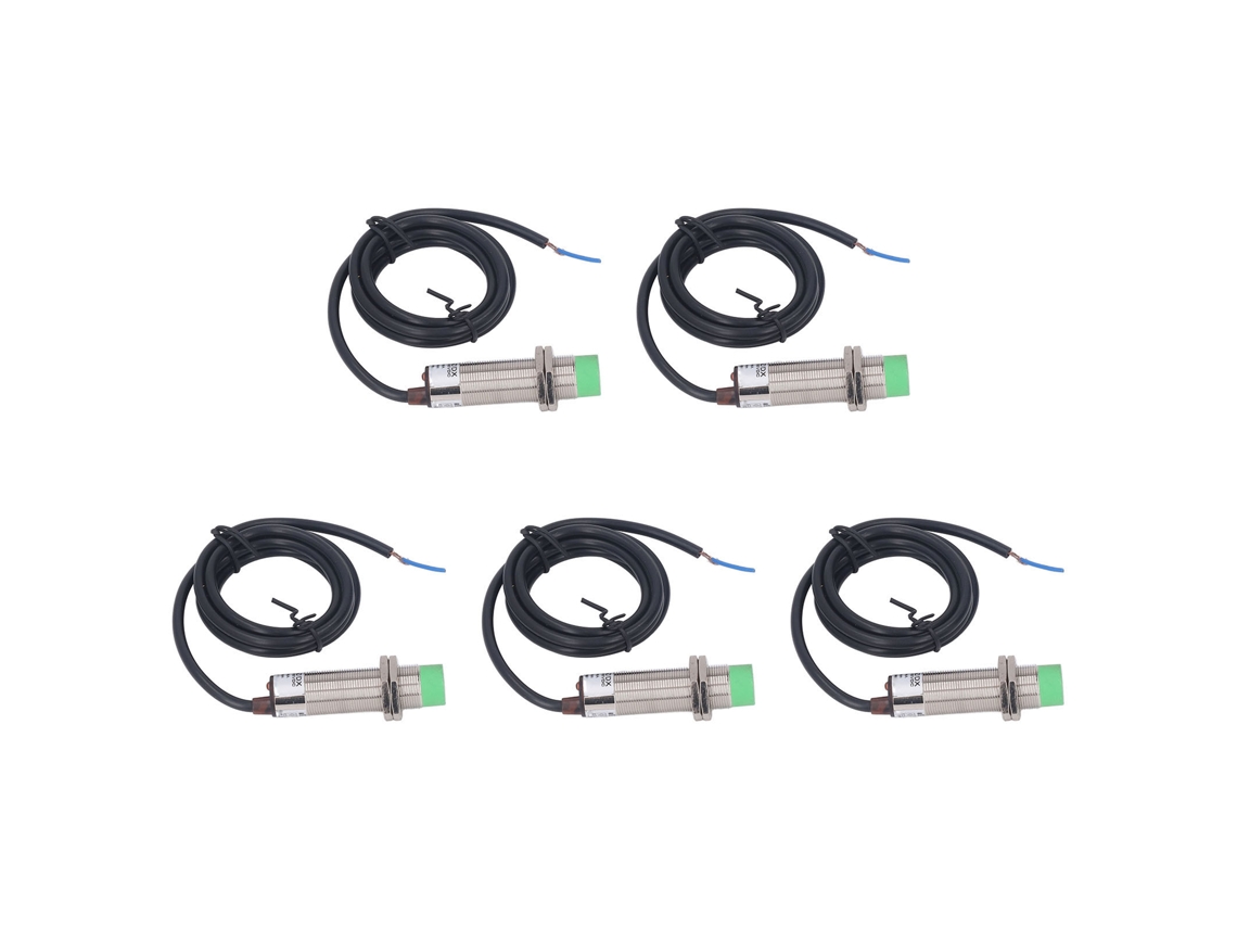 Sensor Indutivo M18 Sem Contato, 2 Fios, Led Vermelho, 10‑36vdc, Chave Normalmente Fechada