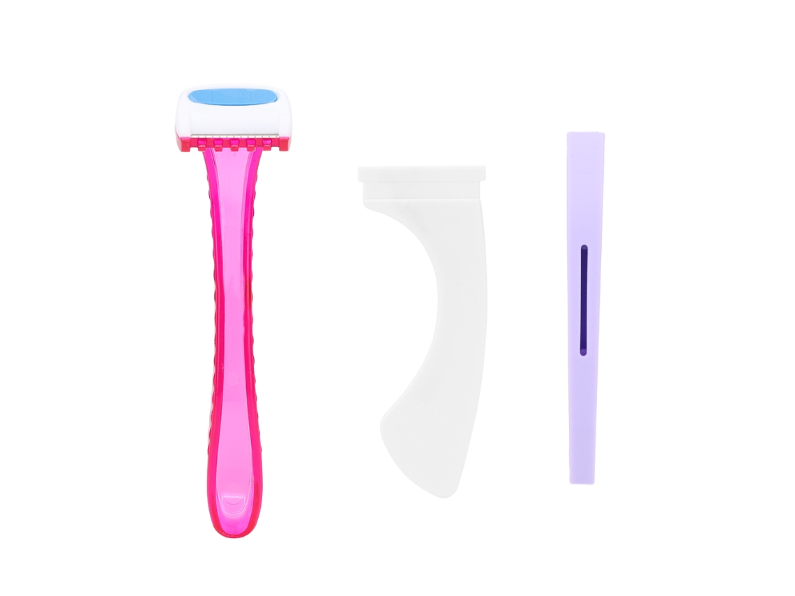Plantilla De Afeitado Íntimo Para Bikini Com Lâmina Privates Shaving Stencil Line