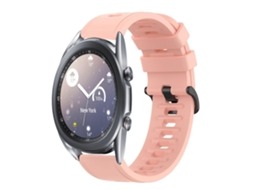 Pulseira De Silicone Macio De Cor Sólida Para Samsung Galaxy Watch3 45mm 22mm