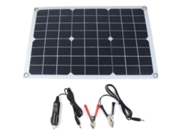 Painel Solar Monocristalino 20 W com Extensão USB BRILVIBERA
