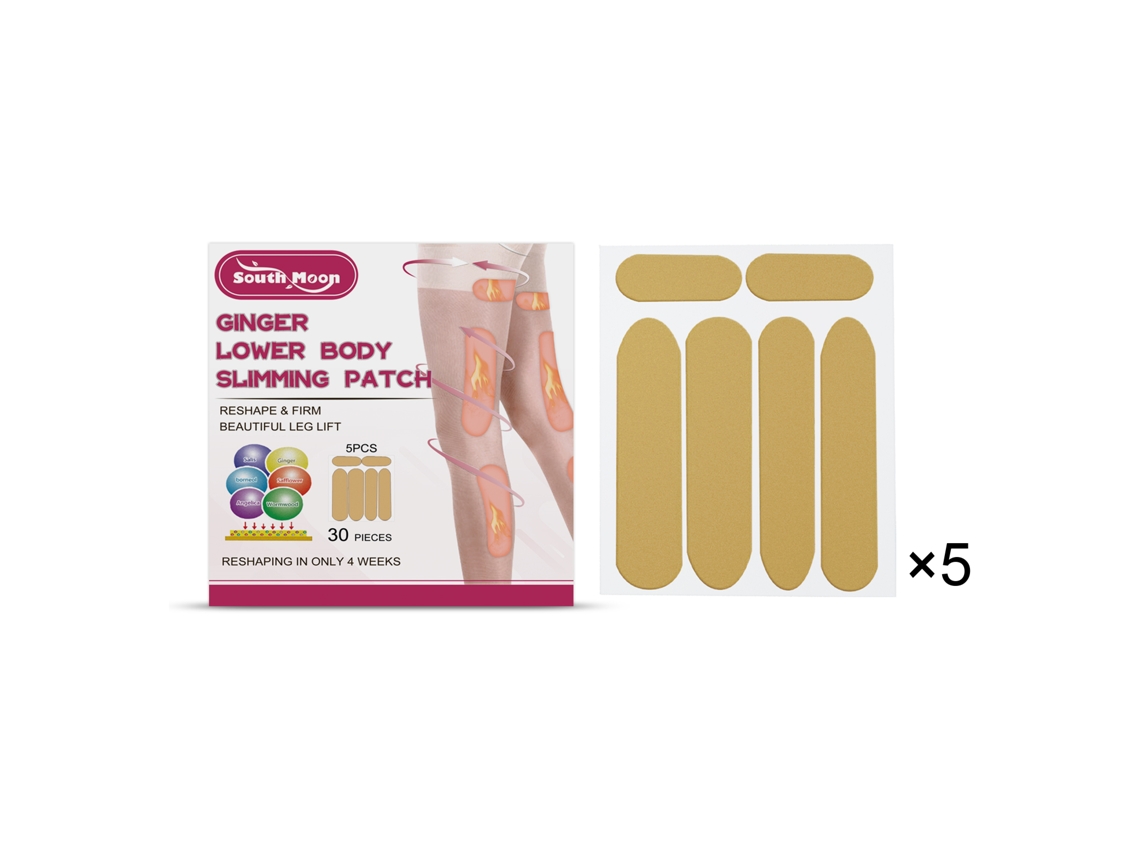 Parche Calmante Para Piernas Com Gengibre