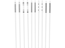 Conjunto De 5 Pares De Pauzinhos De Cerâmica Reutilizáveis, Com Design Elegante.