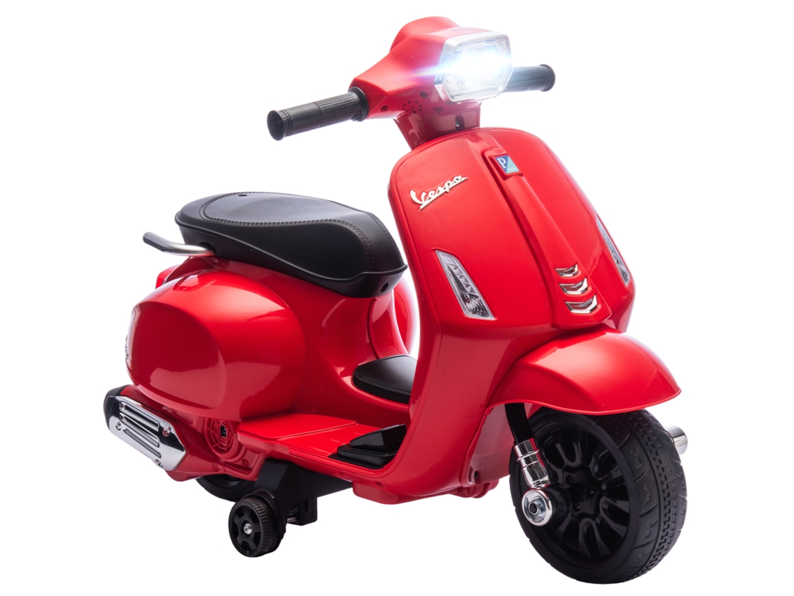 Mota elétrica infantil 6v, vermelha, 71x37x52 cm S/MARCA