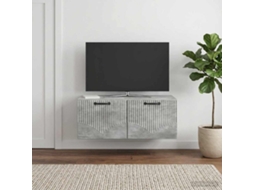 Vidaxl Gabinete de Tv de Parede Cinzento Cimento 78,5 X 41 X 30 Cm