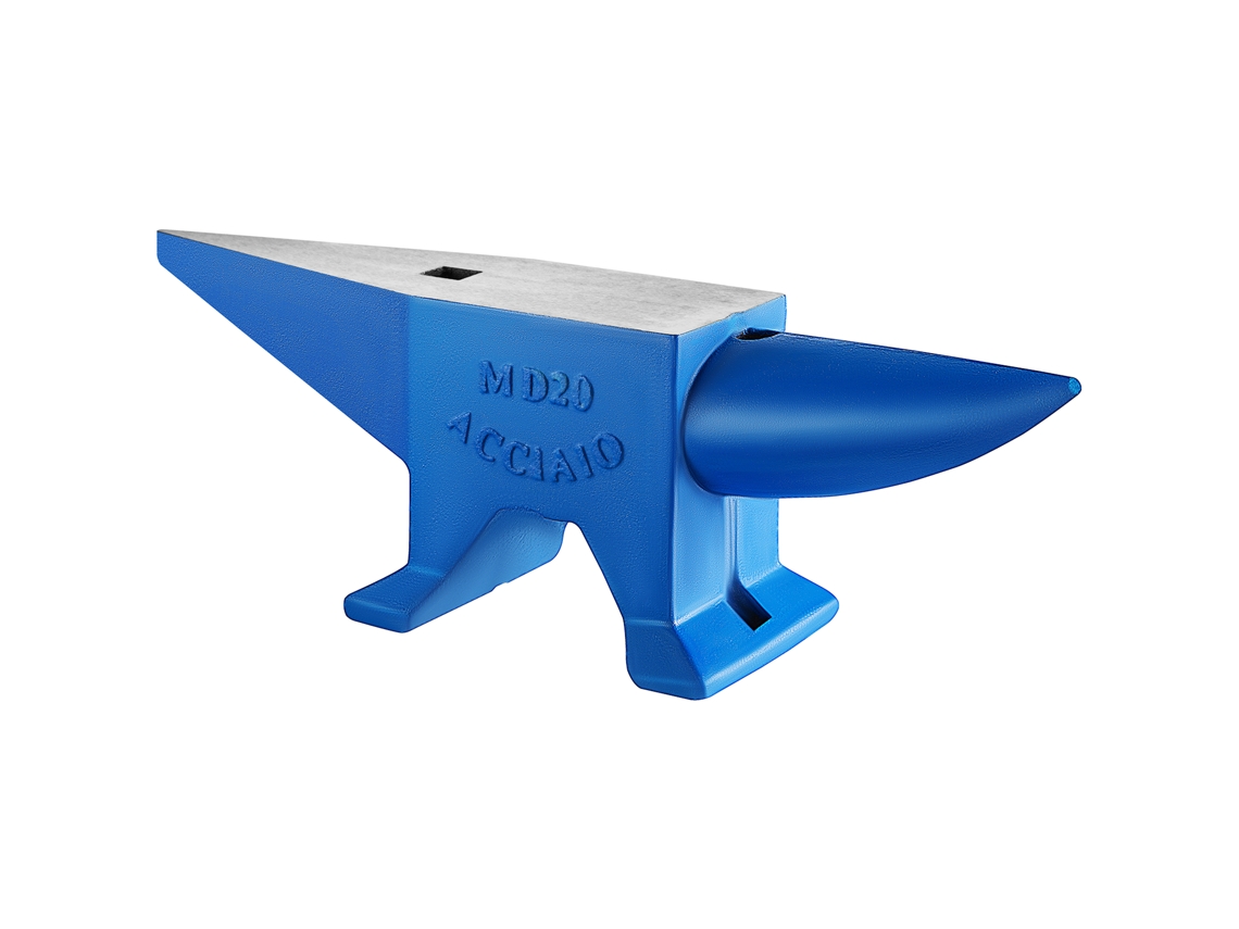 Bigorna de Metal 20 Kg, Bigorna de Aço 44,1 Lbs Bigorna de Ferreiro Ideal para Metalúrgicos e Ferreiros para Rebitar, Aplainar, Forjar e Formar Metal