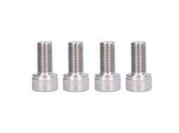 4pcs parafusos hexagonais de cúpula aço inoxidável | S/MARCA