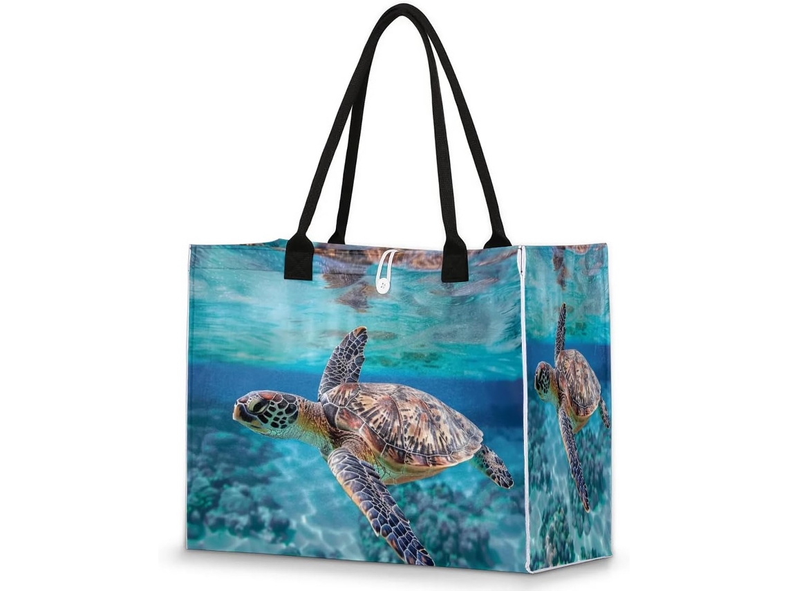 Bolsa Tropicallife Grande com Parte Superior em Poliéster 42x17x33 cm TA PRINT