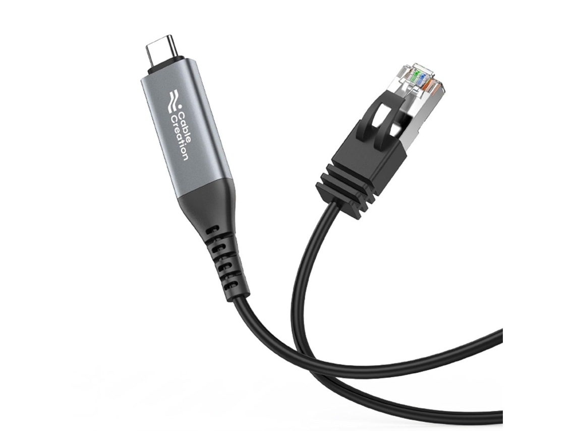 Cabo Tipo C Para Rj45 E De Transportar. Profissional Alta Velocidade Adaptador Rede
