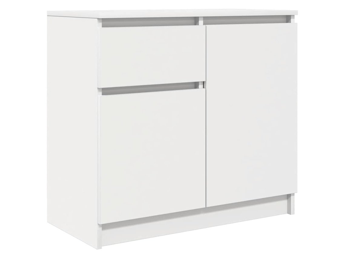 Aparador Vidaxl Branco Madeira Processada (71x35x65 Cm)