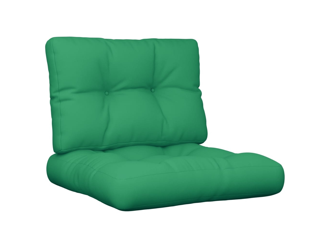 Pallet Cushion, Pallet Cushions Vidaxl Verde Tecido (60 X 60 X 12 Cm)