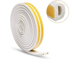 Fita de vedação Nova Line, borracha, 1x10m, para portas e janelas | S/MARCA