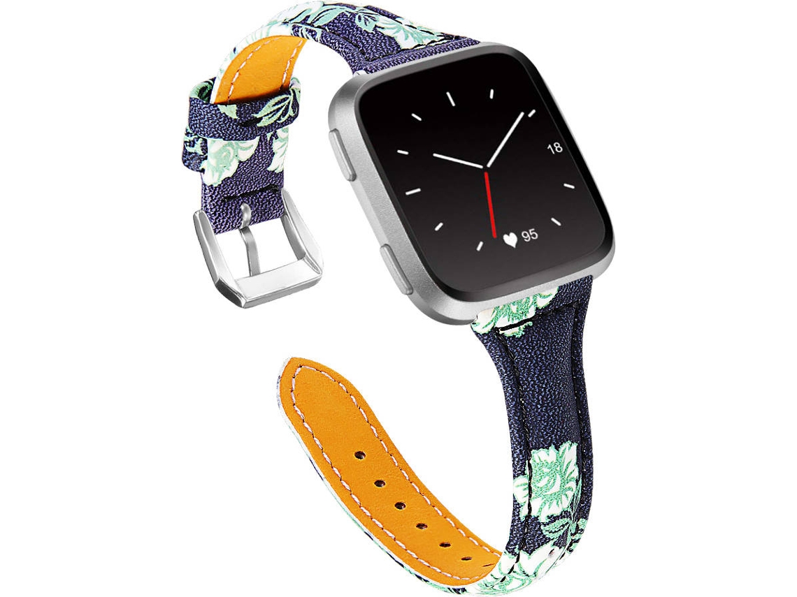 Bracelete WJS Pele Strap-B para Fitbit by Google Versa