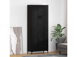 Vidaxl Buffê 2 Unid. Carvalho Preto 69,5 X 34 X 180 Cm