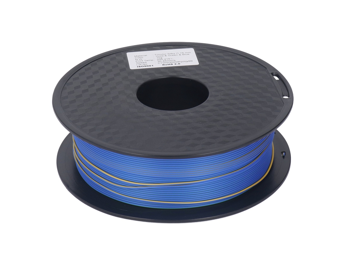 Filamento Tricolor Pla 1.75mm Para Impressora 3d Material Consumível De Impressão Para Modelos