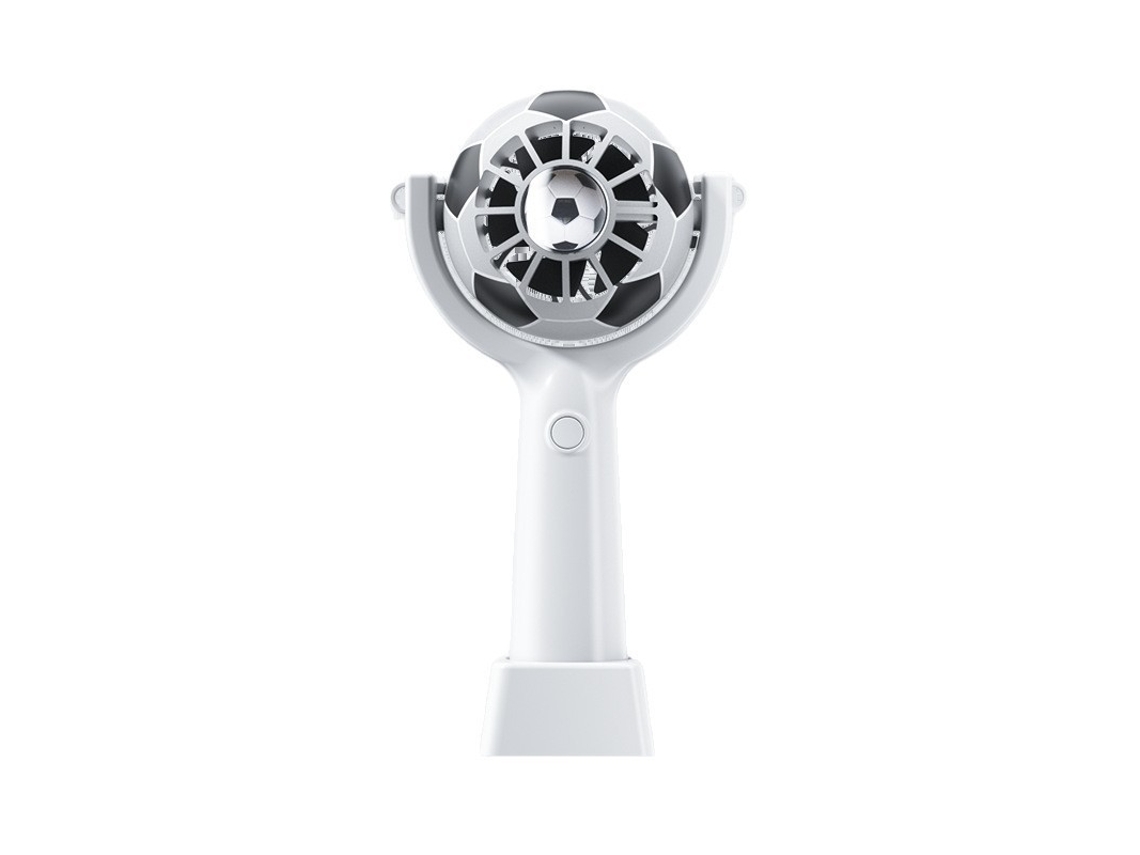 Ventilador Portátil EIFSON Formato Bola de Futebol com 3 Velocidadesbranco