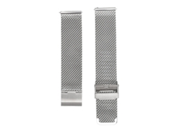 Pulseira de Relógio de Malha de Aço Inoxidável 20mm Quick Release para Dw Prata