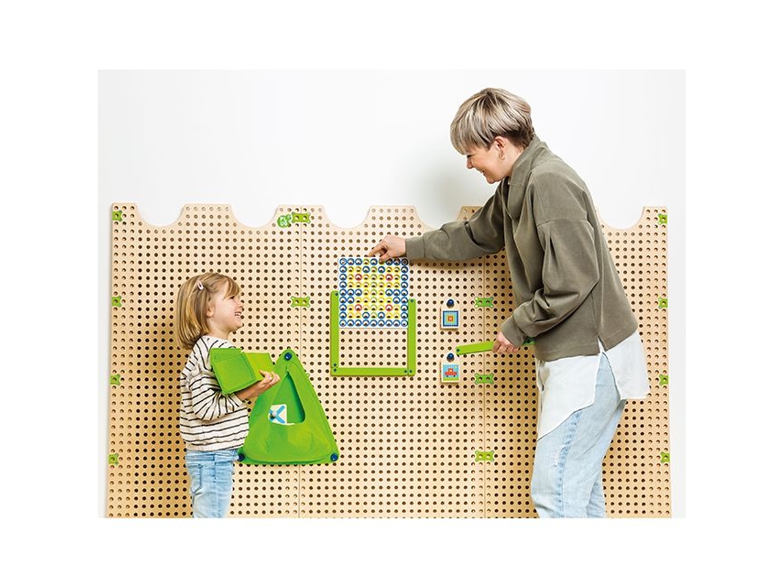 Jogo Educativo Beleduc Plug It Jogo Da Velha / Conjunto De Programação Multicolorido