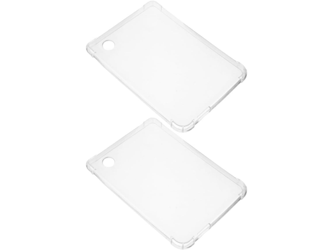 Capa Protetora De 2 Peças Para Leitores De E-books De 6 Polegadas, Transparente, De Silicone Macio, À Prova De Choque.